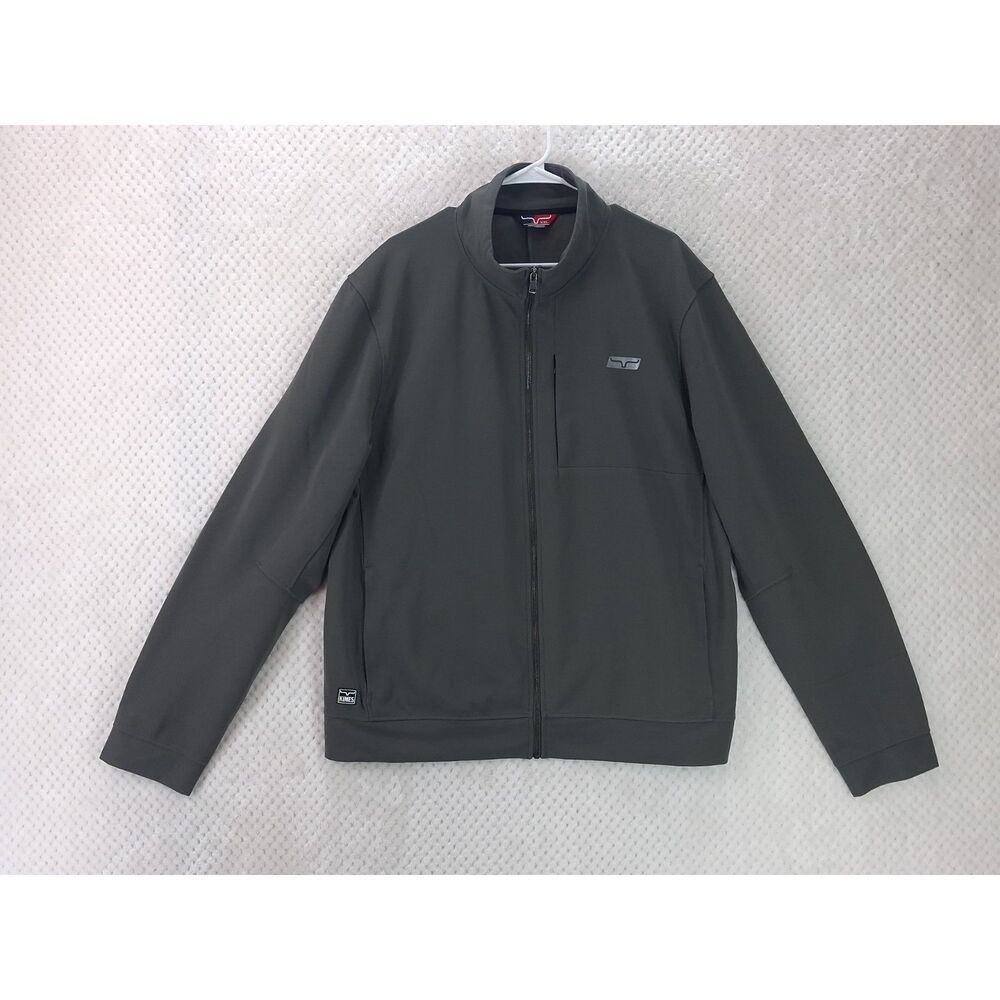 Kimes Ranch Kuna Front Zip Jacket Men's 2XL Gray